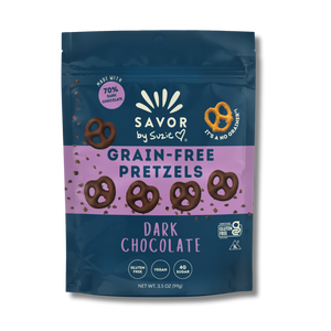 Dark Chocolate Grain Free Pretzels