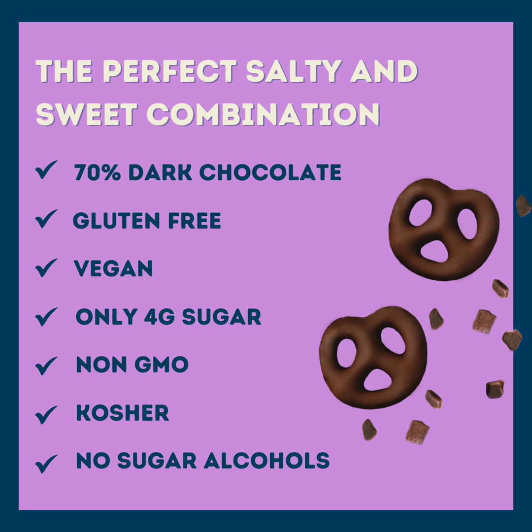 Dark Chocolate Grain Free Pretzels