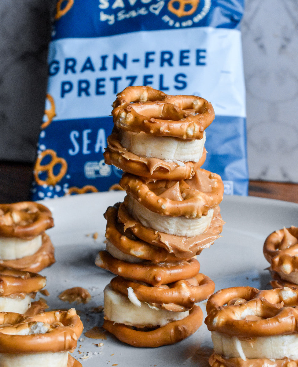 Sea Salt Grain Free Pretzels Savor by Suzie