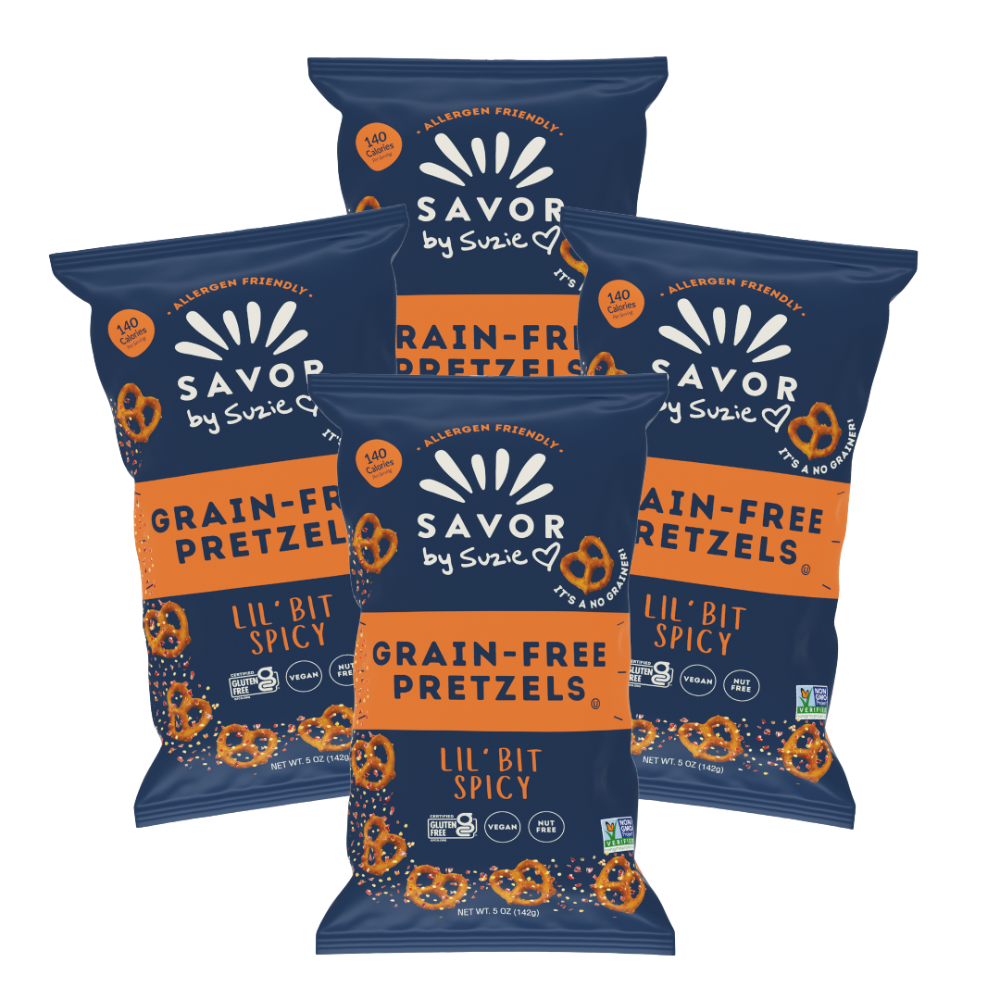Lil Bit Spicy Grain Free Pretzels