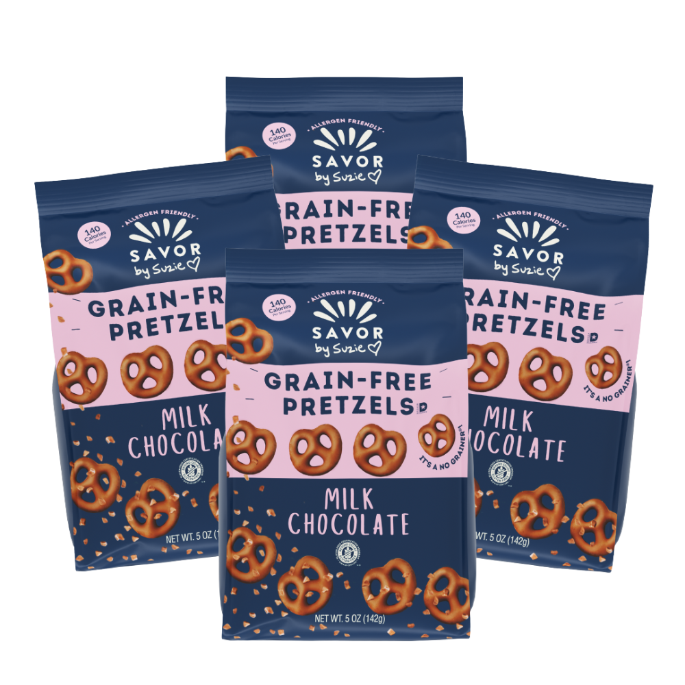 Milk Chocolate Grain Free Pretzels