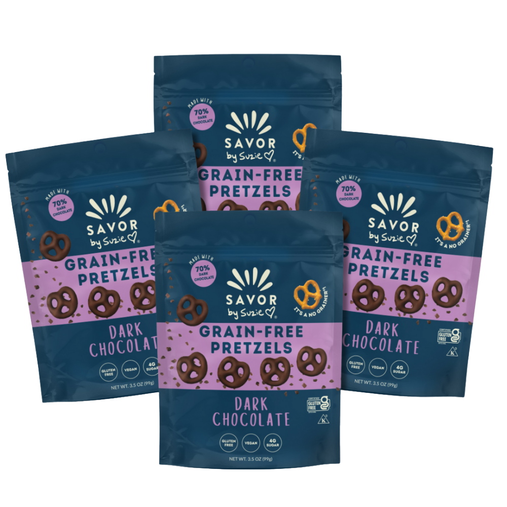 Dark Chocolate Grain Free Pretzels