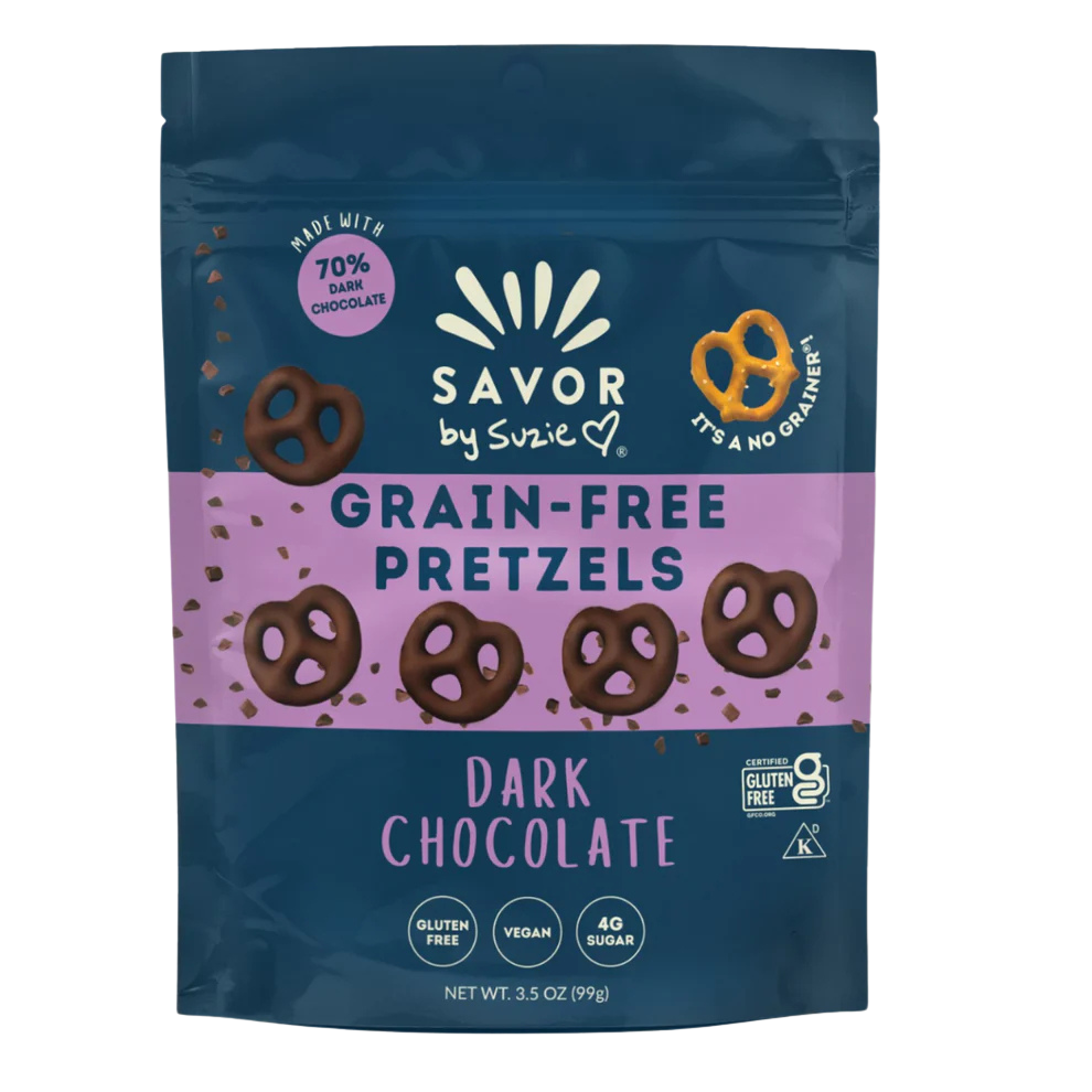 Dark Chocolate Grain Free Pretzels