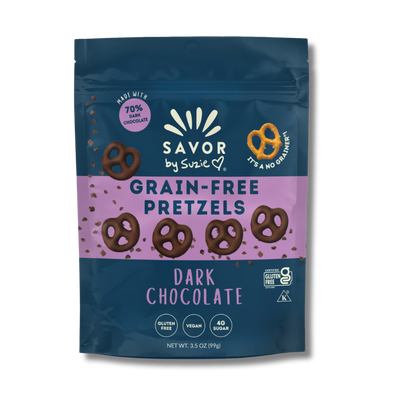 Dark Chocolate Grain Free Pretzels