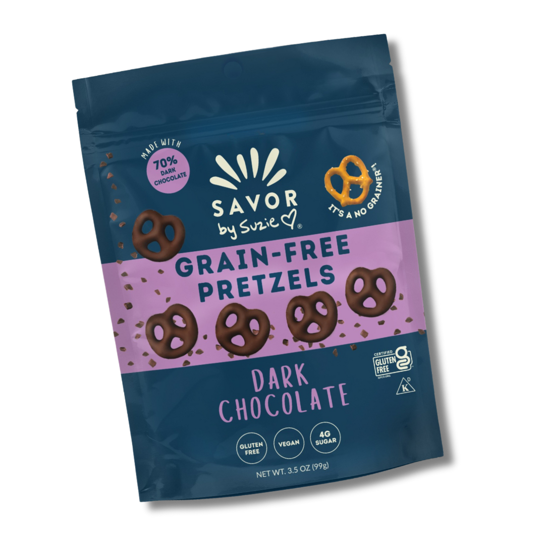 Dark Chocolate Grain Free Pretzels
