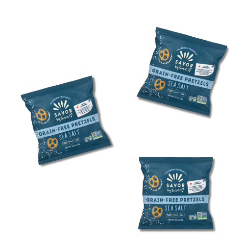 Sea Salt Grain Free Snack Packs .43oz