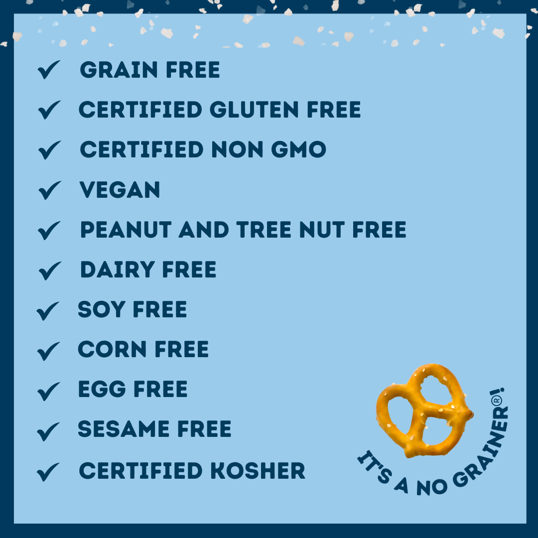 Sea Salt Grain Free Pretzels
