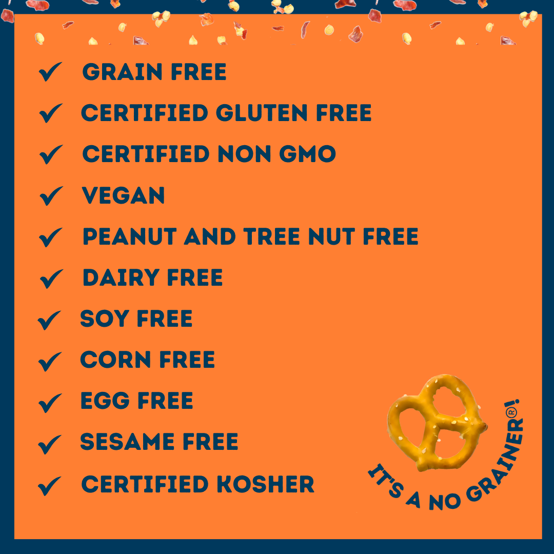 Lil Bit Spicy Grain Free Pretzels