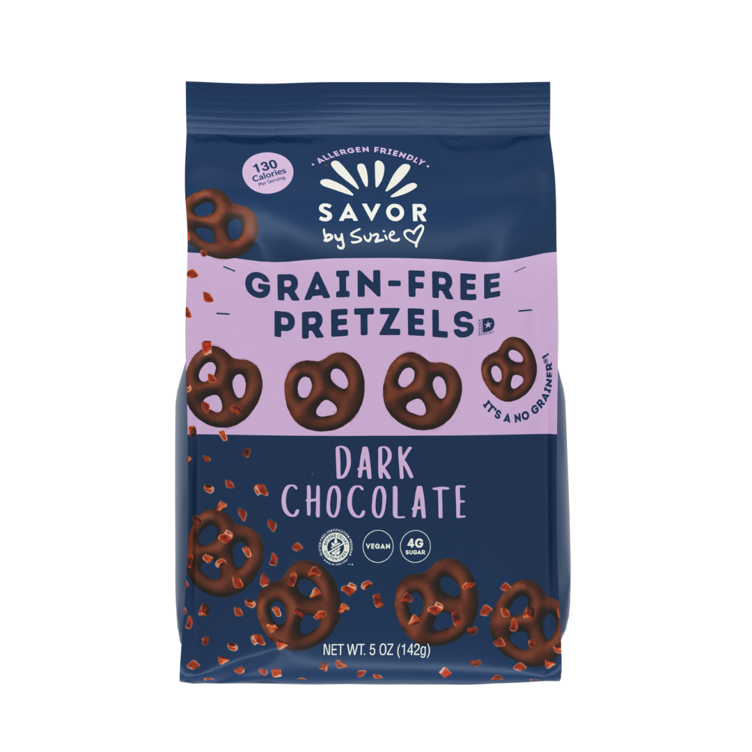 Dark Chocolate Grain Free Pretzels